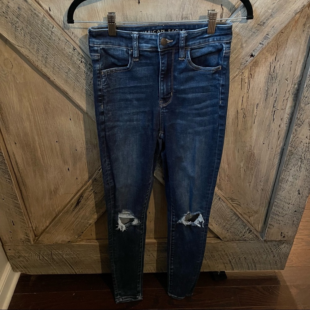 American Eagle super highrise jegging